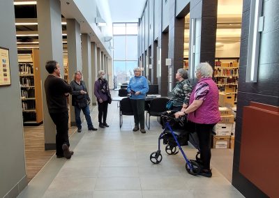 The Ontario Special Interest Group tours the Military Museums Library & Archives