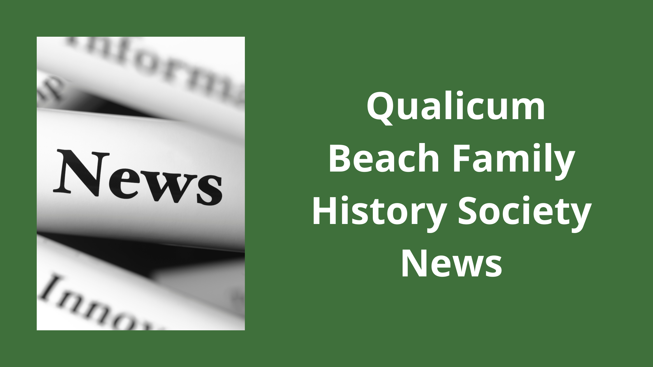 Qualicum Beach Family History Society – Upcoming Meetings