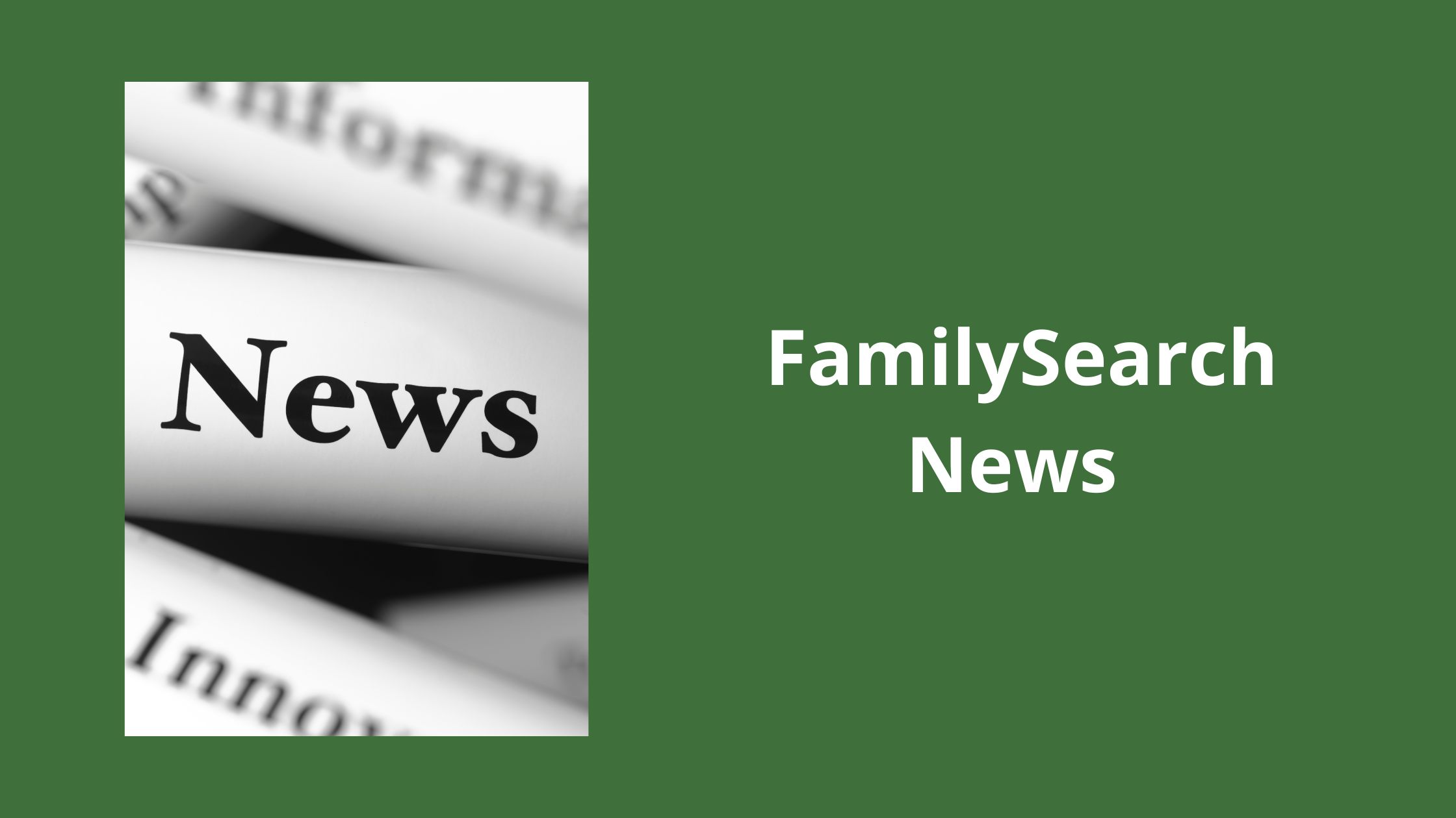 FamilySearch News – 2M Black Americans